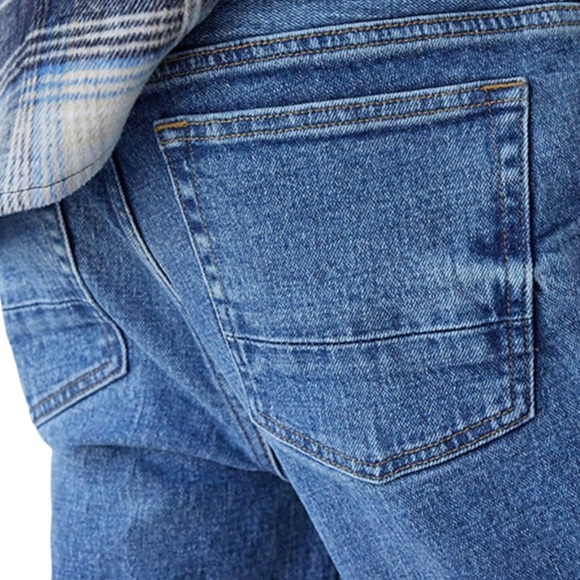 NWT PacSun Men’s Jeans 28X30 29X32 Medium Indigo Stacked Skinny Comfort Stretch - Picture 3 of 13